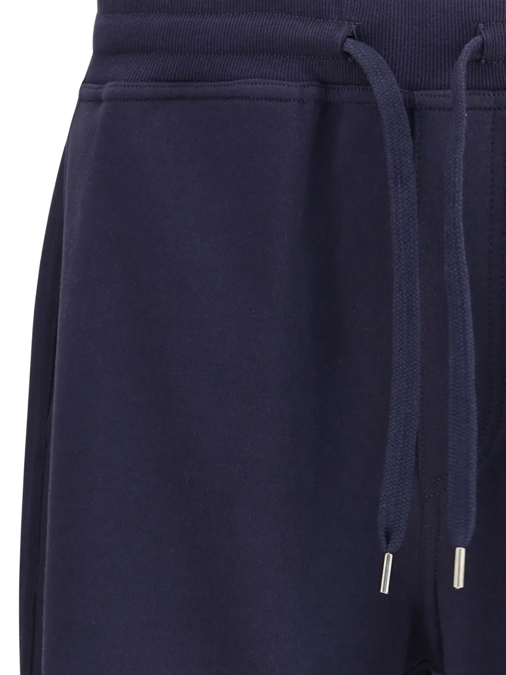 Brunello Cucinelli Broek met trekkoord manchetten Blauw
