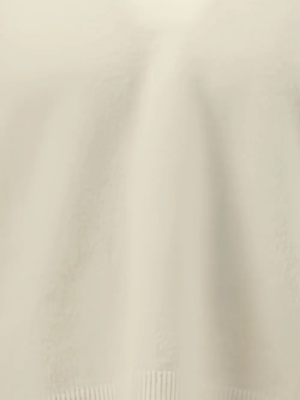 Rick Owens Relaxed Fit V-neck Sweater With Ribbed Accents In Neutral