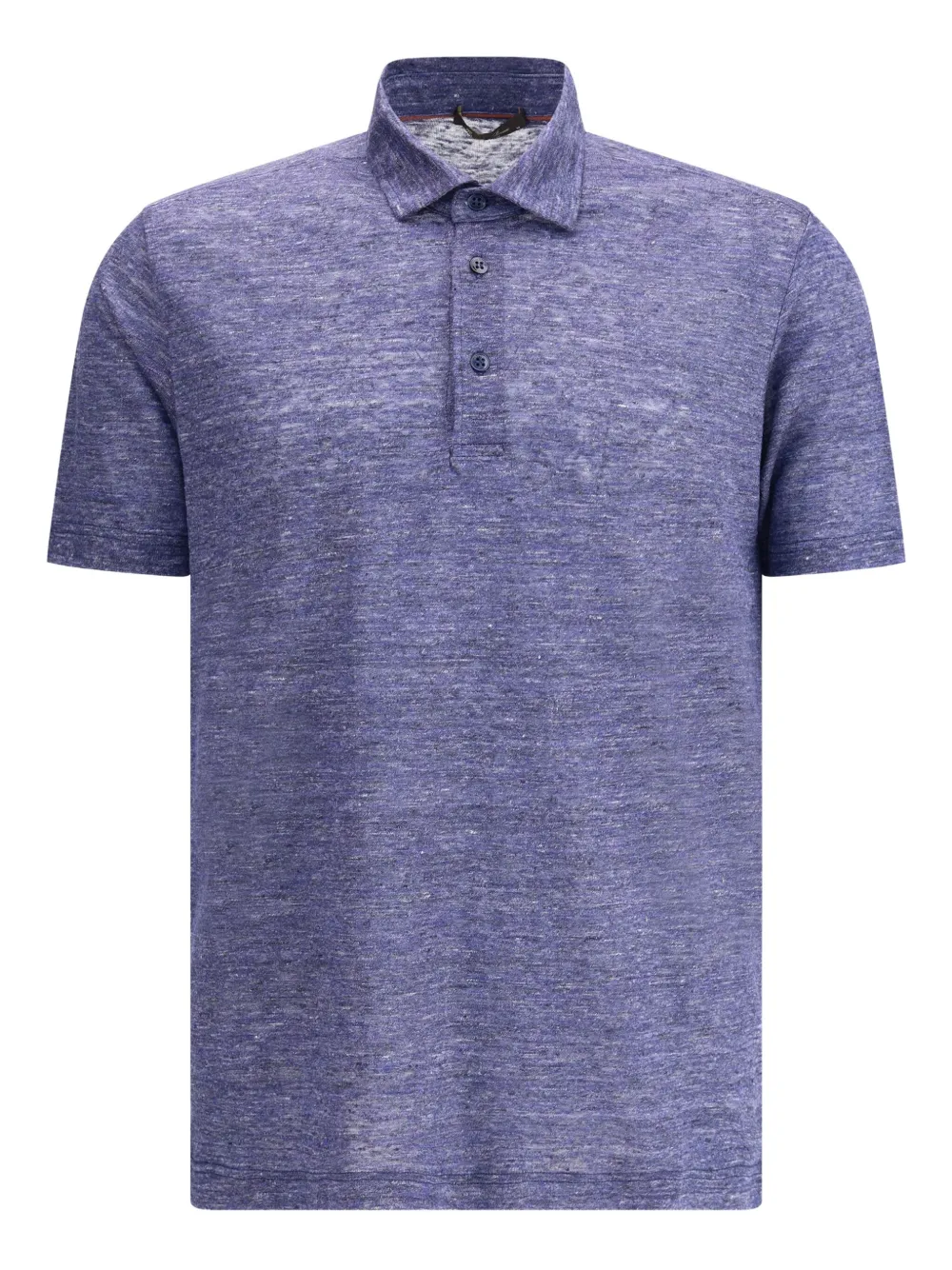 jersey linen polo shirt