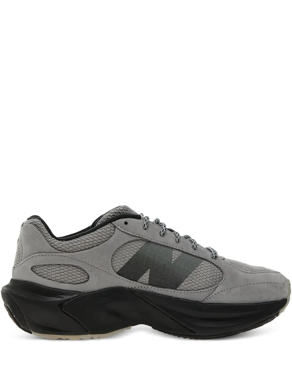 New Balance WRPD Runner suede-panelled lace-up sneakers Grey