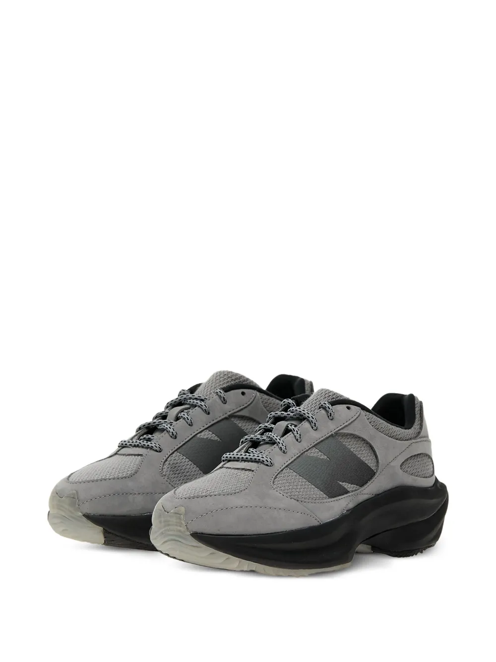 New Balance WRPD Runner suede-panelled lace-up sneakers Grey