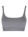 TOM FORD logo-detail bra - Grey