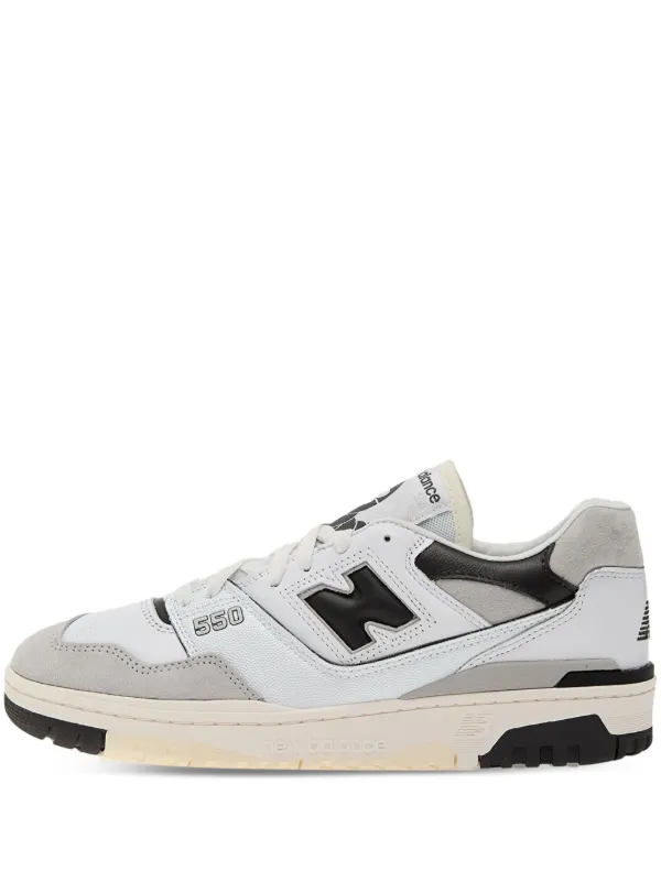 New Balance 550 レザー スニーカー | ホワイト | FARFETCH JP