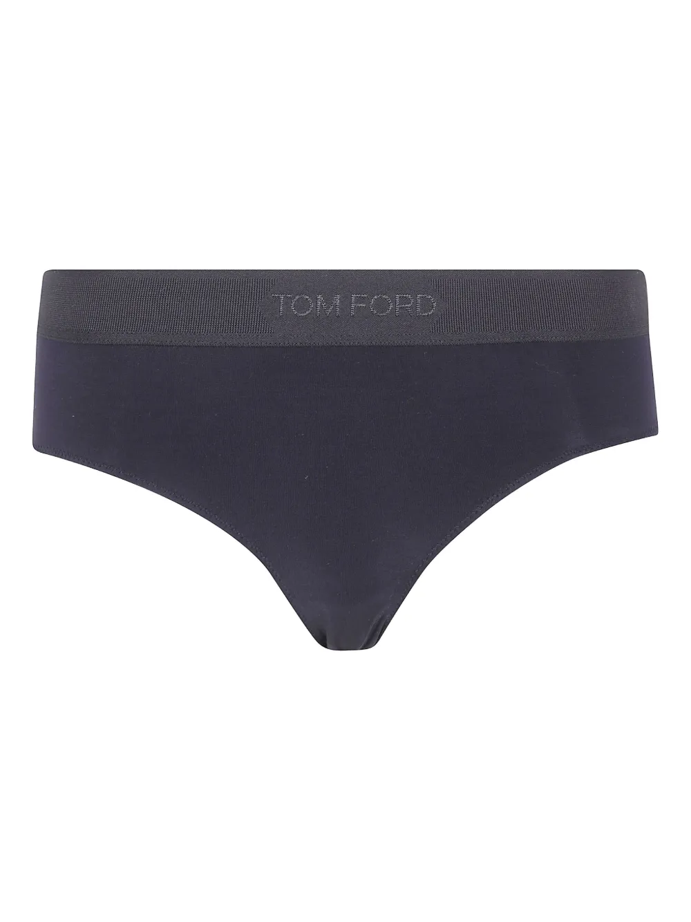 Tom Ford Branded-waistband Briefs In Black