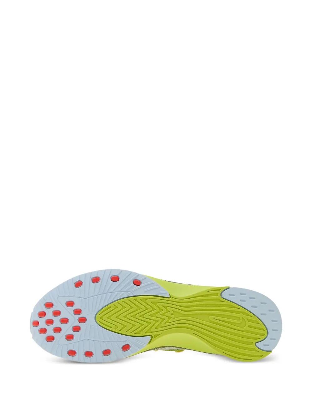 Nike Air Superfly perforated leather low-top sneakers Green