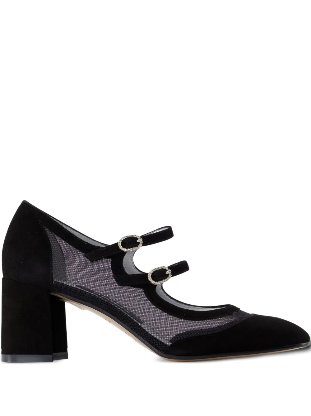 Carel Paris Alicenight double-buckle pumps Black