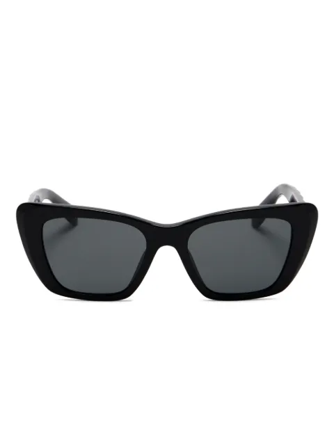 Tory Burch lentes de sol con armazón cat eye y placa del logo