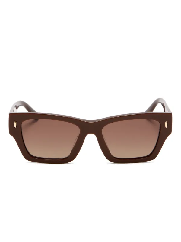 Tory Burch cat-eye Sunglasses | Brown | FARFETCH GE display picture 1