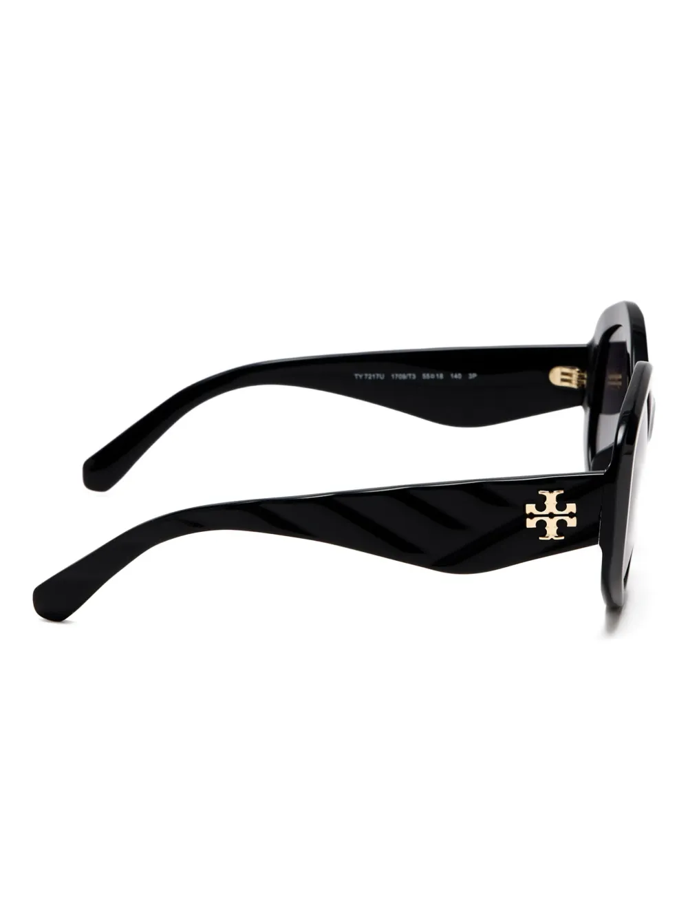 Tory Burch geometric-frame sunglasses Zwart
