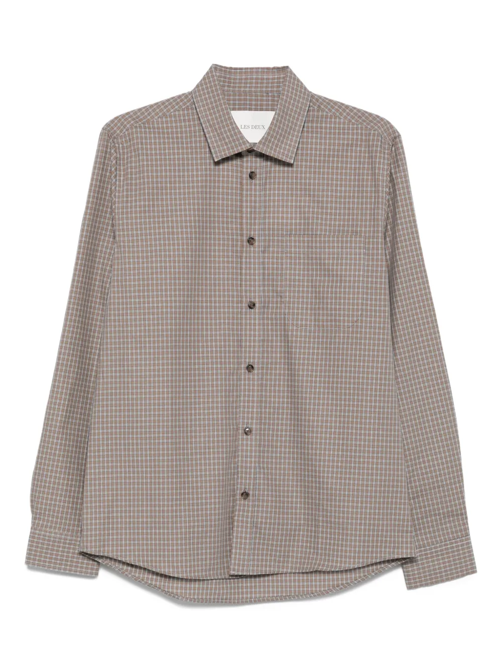 Kash checked cotton shirt