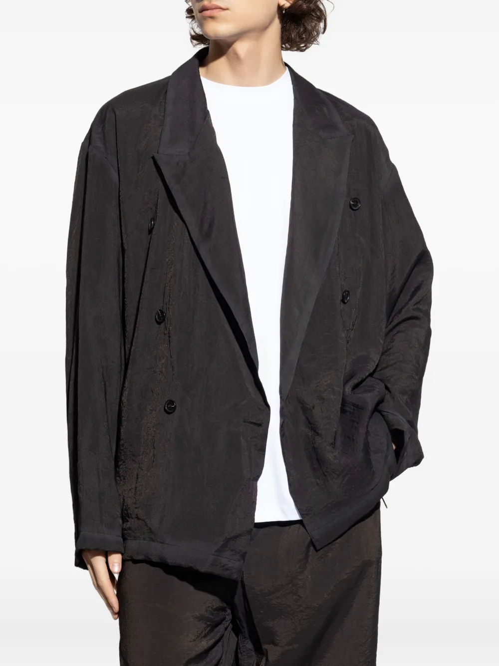 Diesel J-Keysery double-breasted blazer Zwart