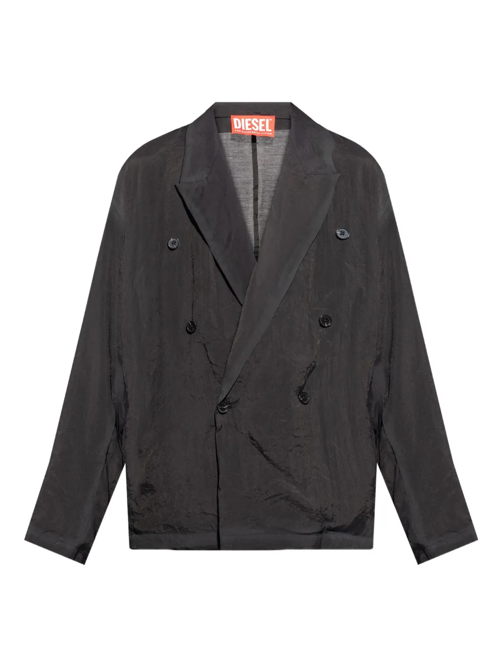 Diesel J-Keysery double-breasted blazer Zwart