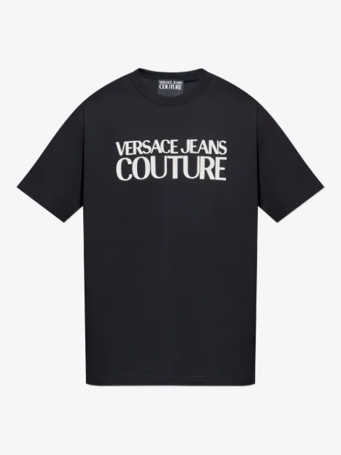 Versace Jeans Couture playera con logo estampado