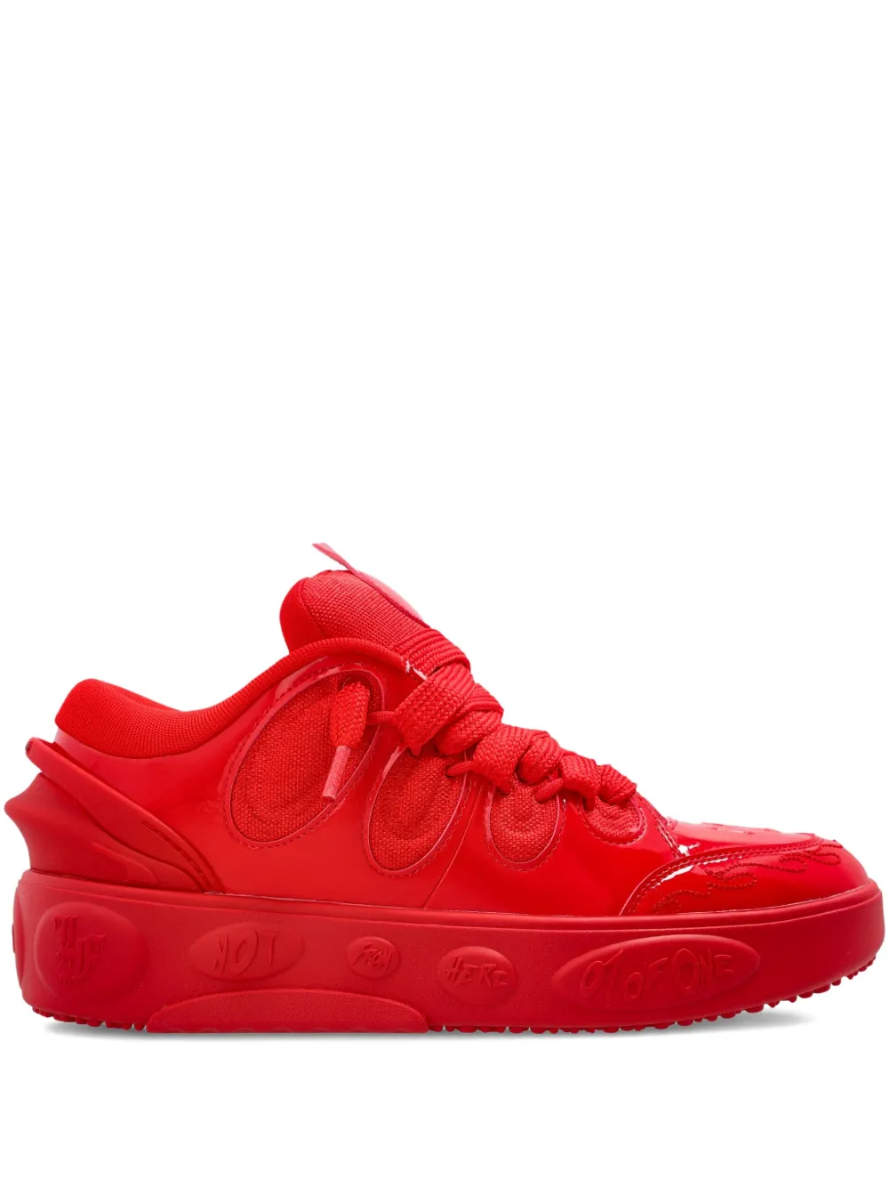 PUMA x Lafrancé Lamelo Ball sculpted-panel sneakers Red