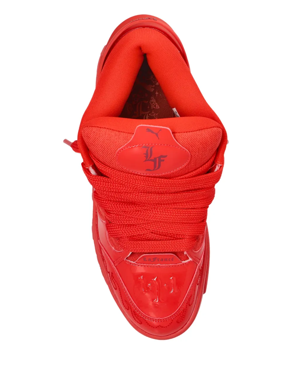 PUMA x Lafrancé Lamelo Ball sculpted-panel sneakers Red