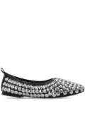 Tory Burch studded ballet flats - Black