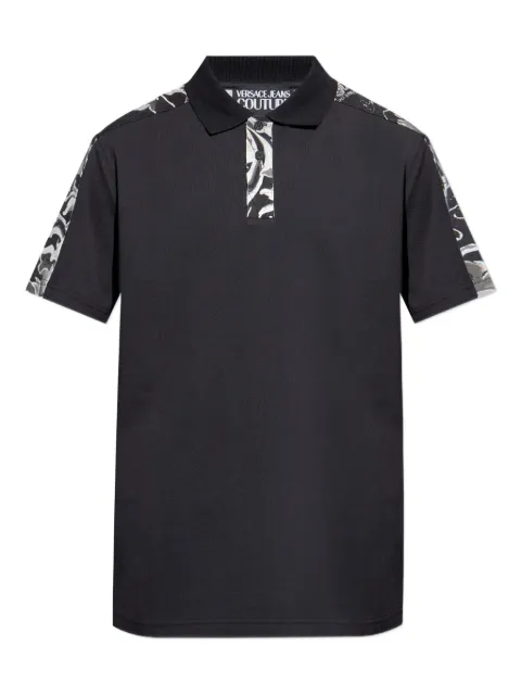 Versace Jeans Couture baroque-print polo shirt
