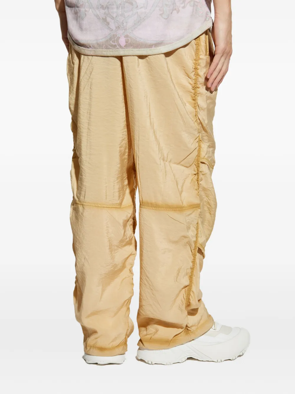 Diesel P-Daily gelaagde broek met trekkoord Beige