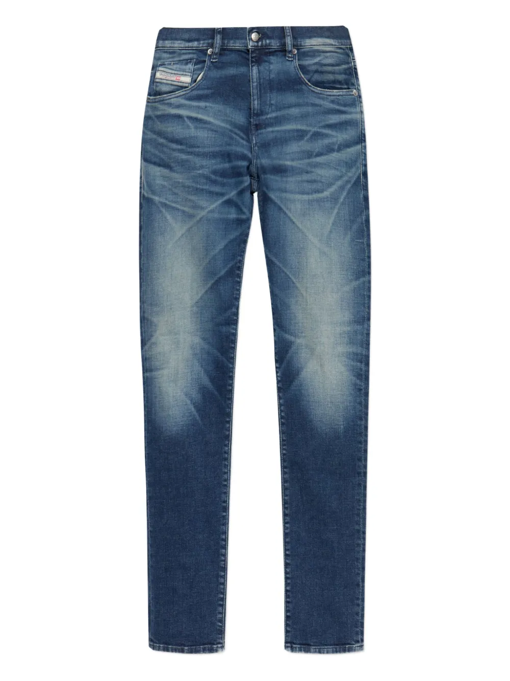 Diesel D-Strukt faded jeans - Blu