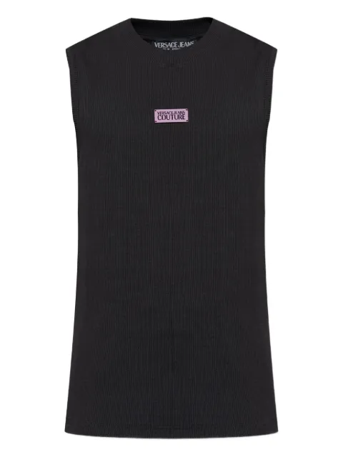 Versace Jeans Couture ribbed-knit tank top