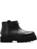 Alexander McQueen zip-fastening lug-sole boots - Black