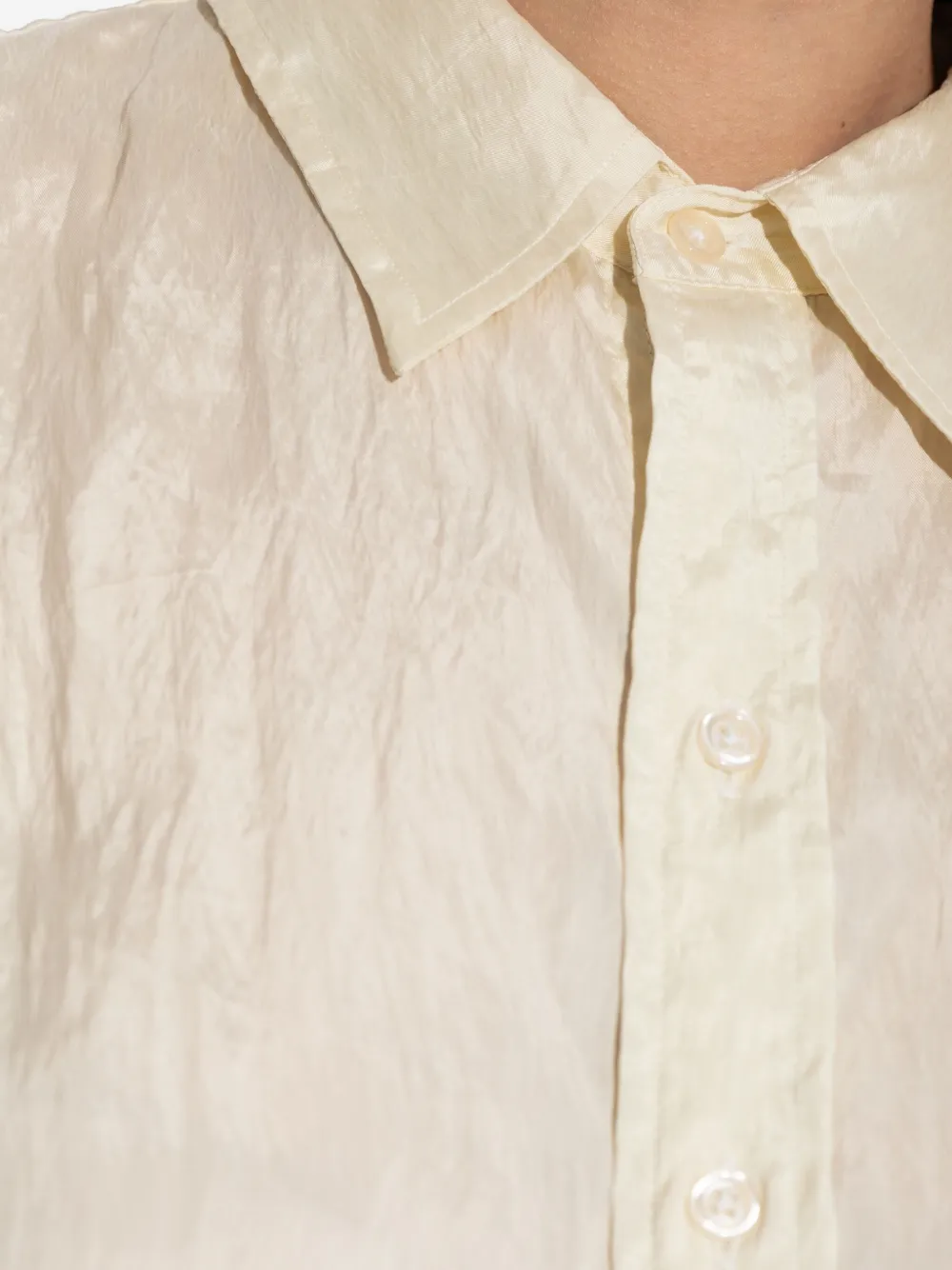 R13 long-sleeve shirt Beige