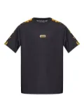 Versace Jeans Couture baroque-print logo-plaque t-shirt - Black
