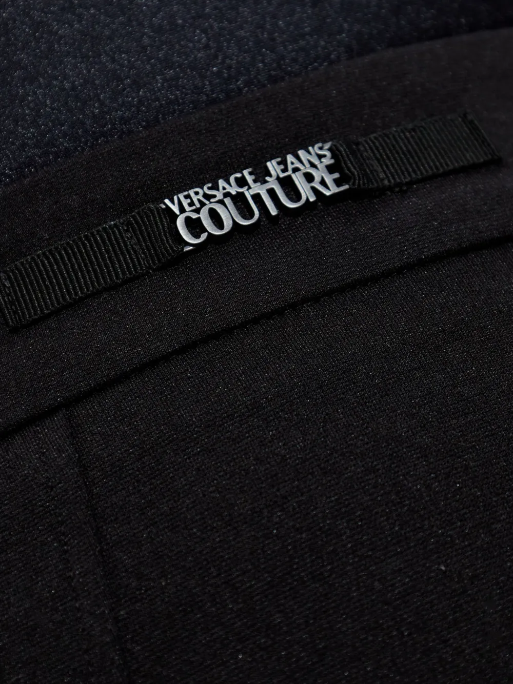 Versace Jeans Couture waistband-detail pencil skirt Zwart