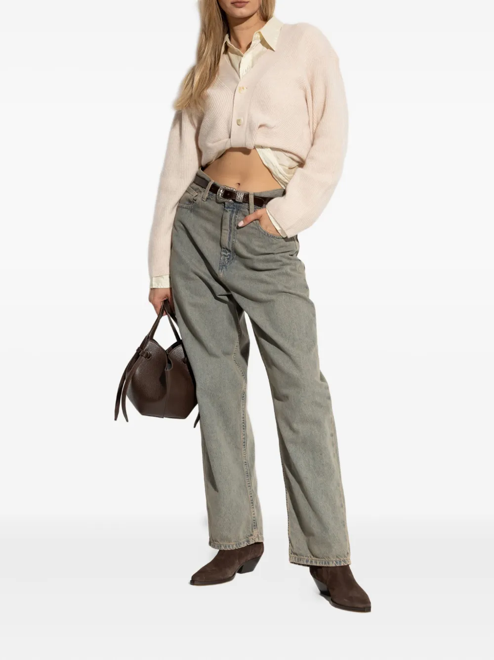 R13 ribbed button cardigan | Cardigans | Image 2