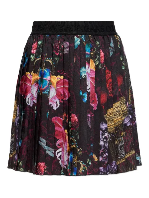 Versace Jeans Couture Plooirok met bloemenprint