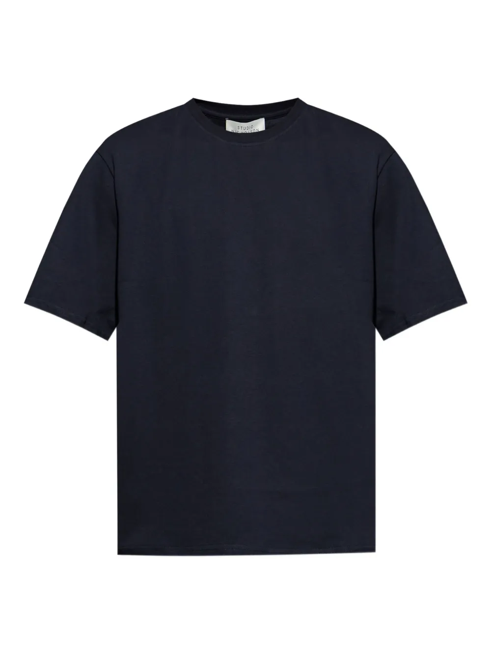 Studio Nicholson Bric short-sleeve crew-neck T-shirt Blauw