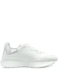 Alexander McQueen Sprint Runner metallic-panel leather sneakers - White