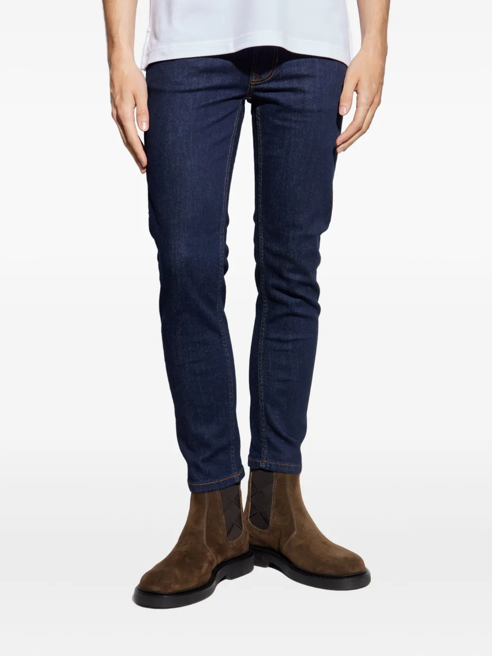 Versace Jeans Couture Straight jeans Blauw