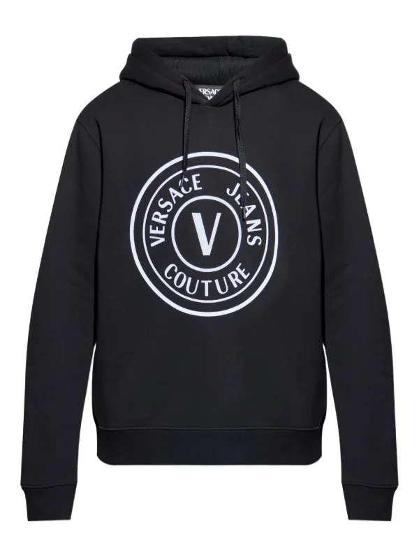 Versace Jeans Couture ロゴ パーカー | ブラック | FARFETCH JP