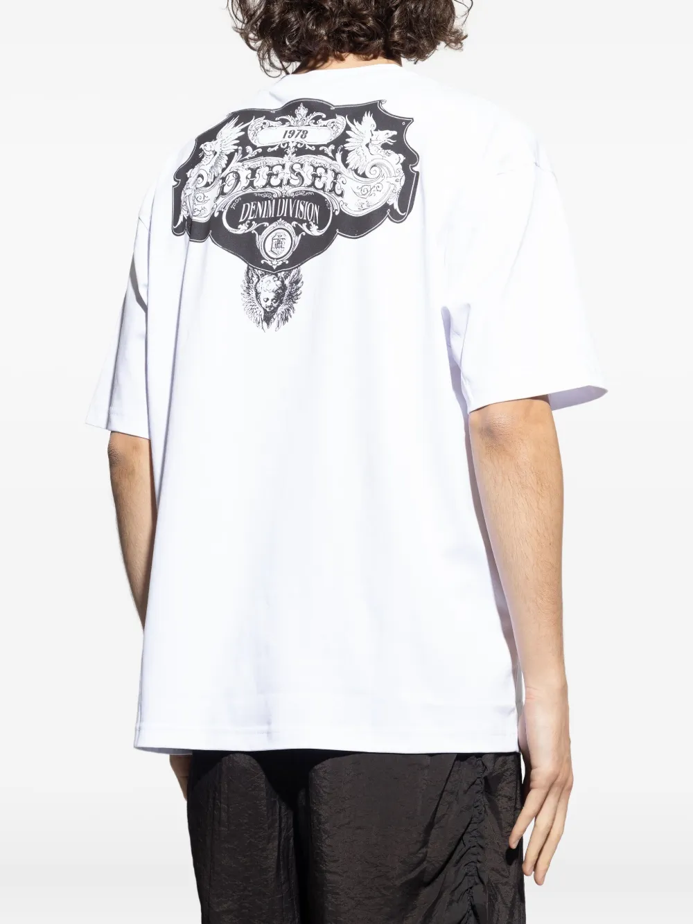 Diesel Boggy T-shirt met grafische print Wit