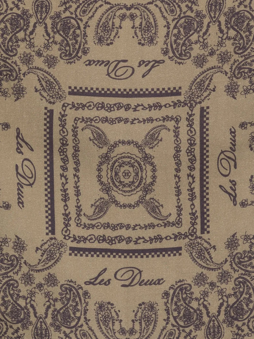 Les Deux paisley-print scarf | Image 2