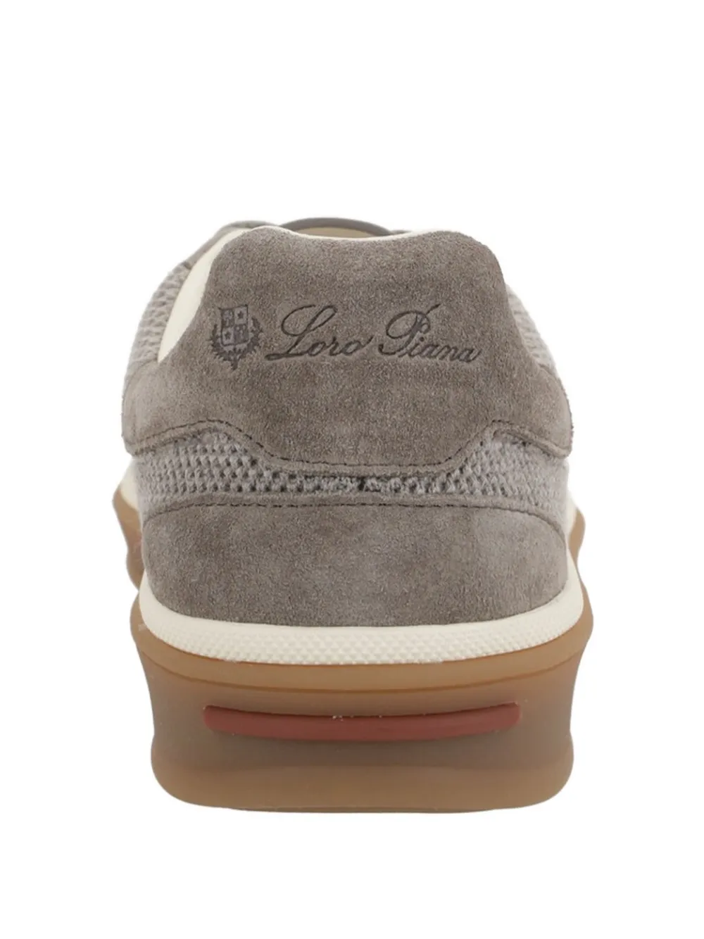 Loro Piana Lace-up Suede Sneakers In Purple