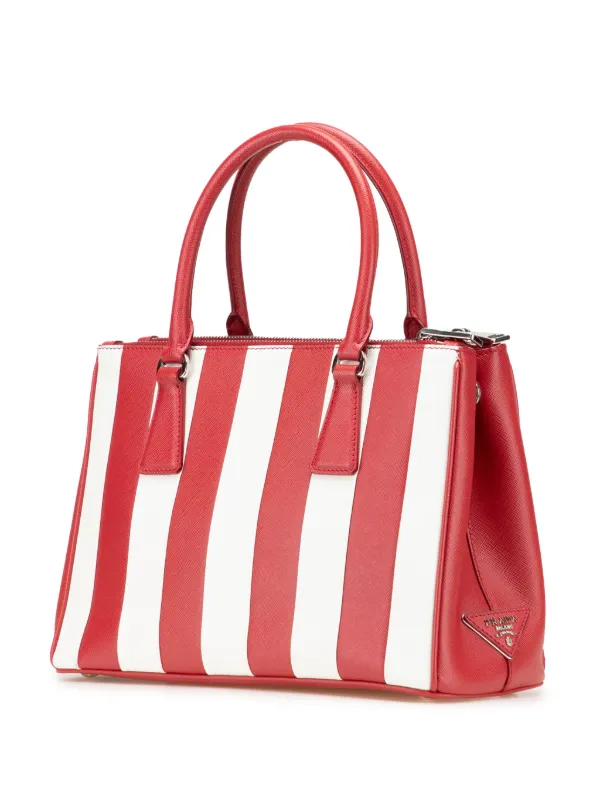 PRADA ガレリア サフィアーノレザー バイカラートートバッグ PRADA】【バイカラー】プラダ『ガレリア 2WAYトートバッグ