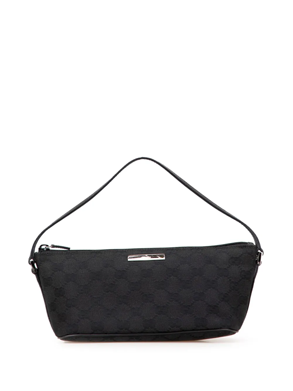 Gucci Pre-Owned 2000-2015 GG Canvas Boat shoulder bag - ブラック Gucci Pre-Owned 2000-2015 GG Canvas Boat shoulder bag - ブラック