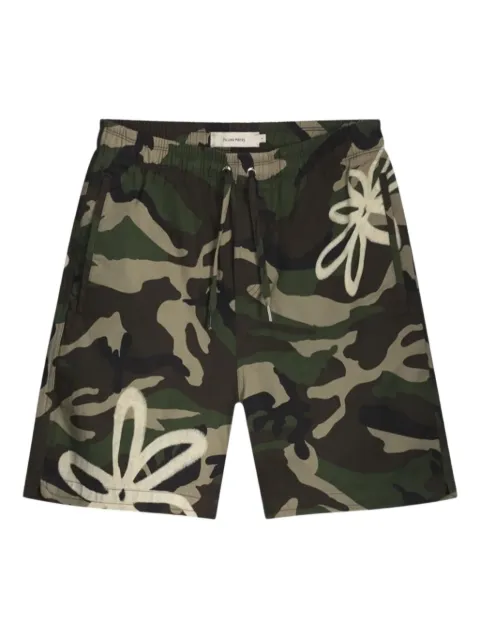 Filling Pieces camouflage-pattern shorts