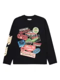 Honor The Gift Fuel graphic-print long-sleeve T-shirt - Black