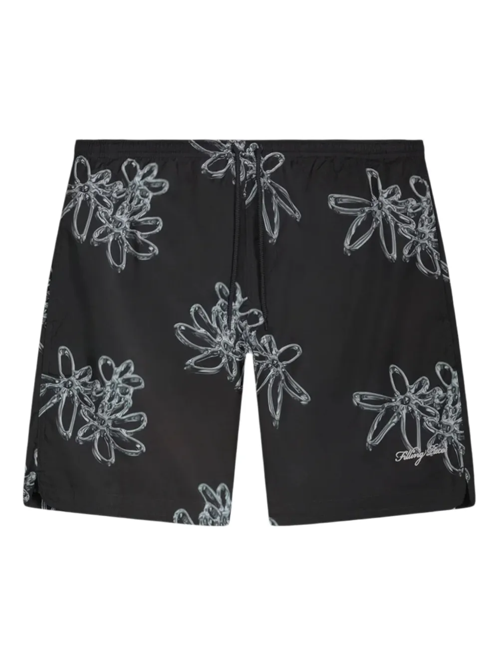 Chrome Flower swim shorts
