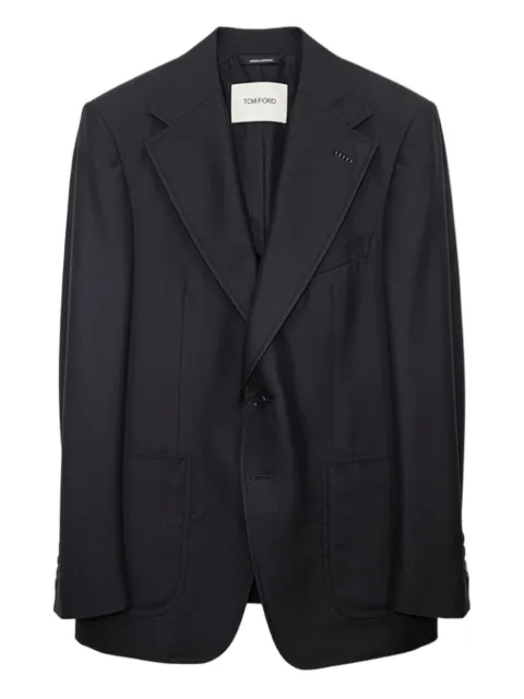 TOM FORD notched-lapel patch-pocket blazer