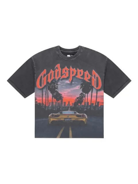 GODSPEED printed cotton T-shirt