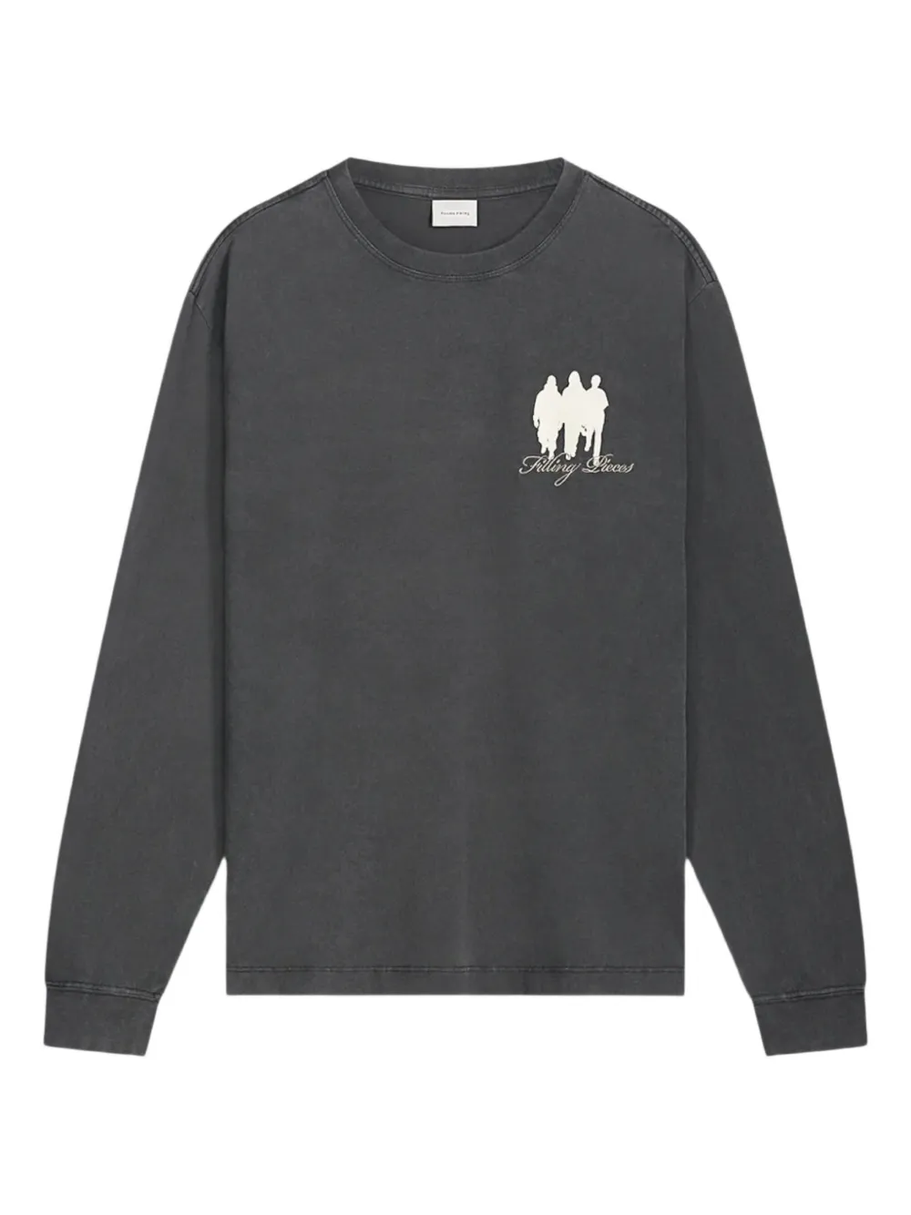 Filling Pieces Generations Graphic T-shirt met lange mouwen Zwart
