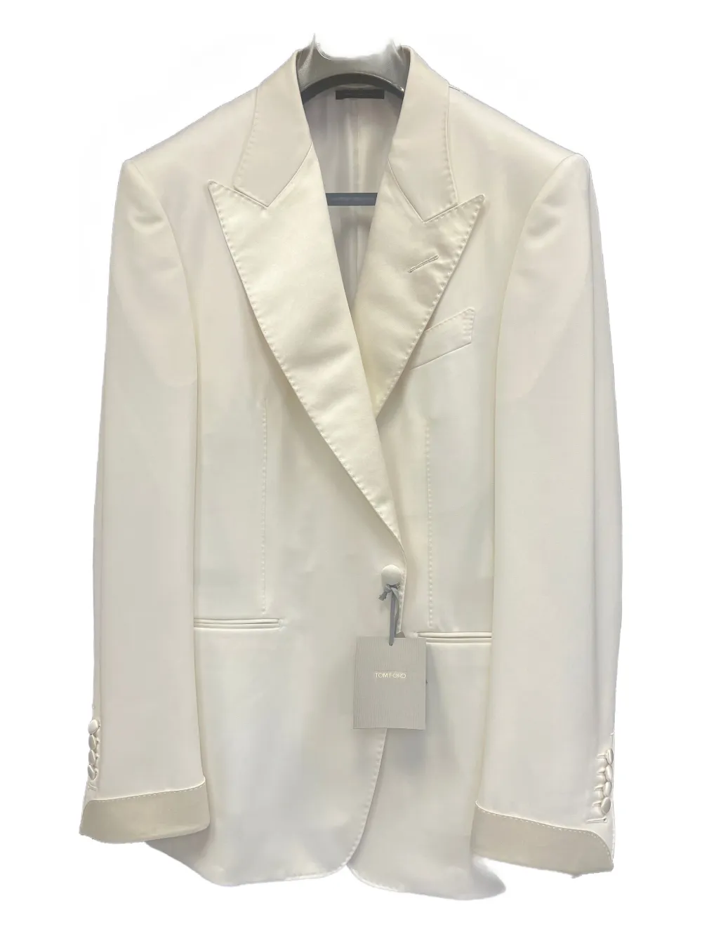 TOM FORD peak-lapels blazer Wit