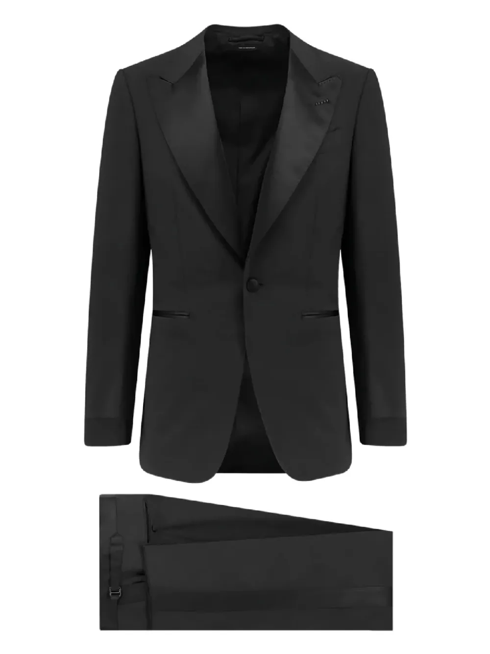 TOM FORD wool-blend single-breasted suit - Zwart