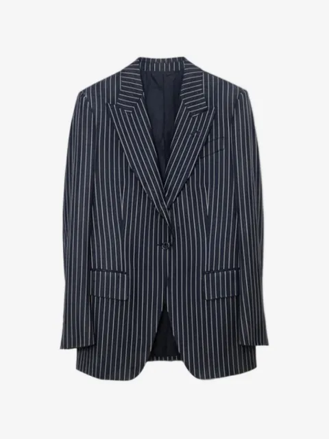 TOM FORD striped wool blazer