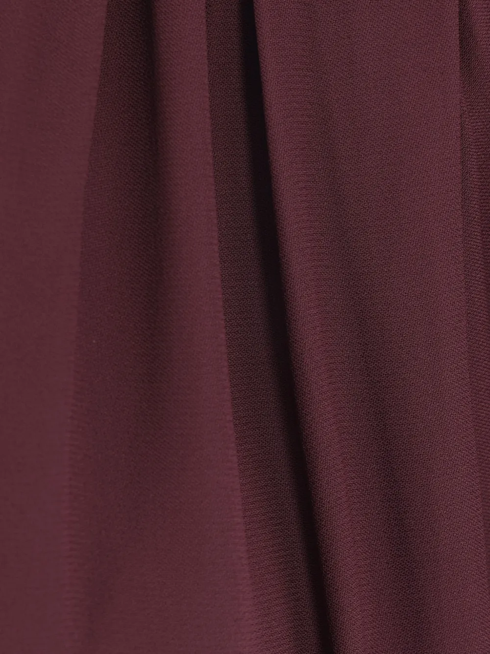 Elisabetta Franchi pleated-collar blouse Paars