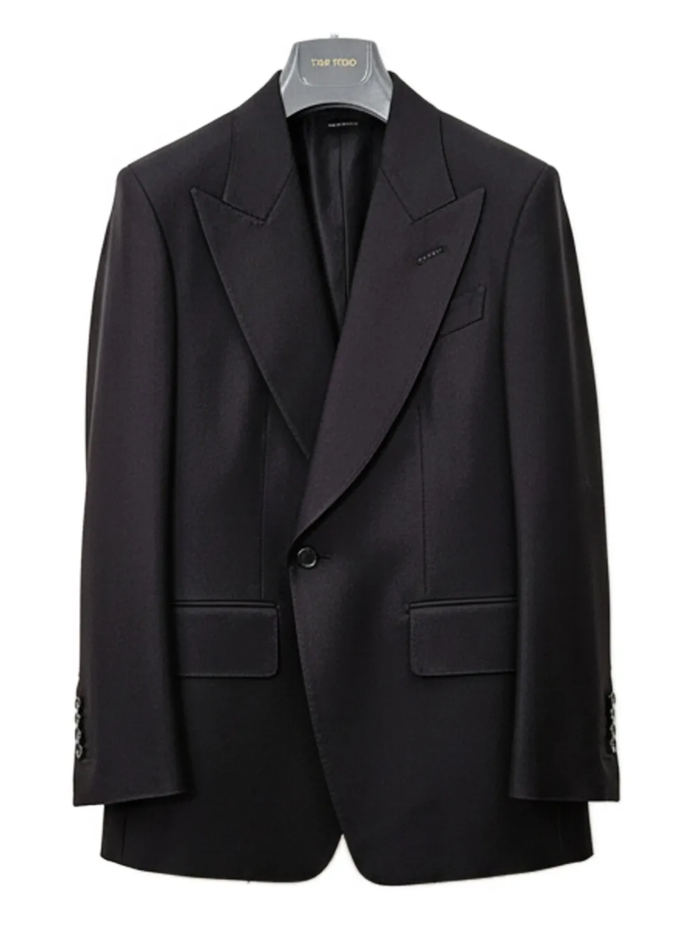 TOM FORD Wolljacke mit einem Knopf - Braun